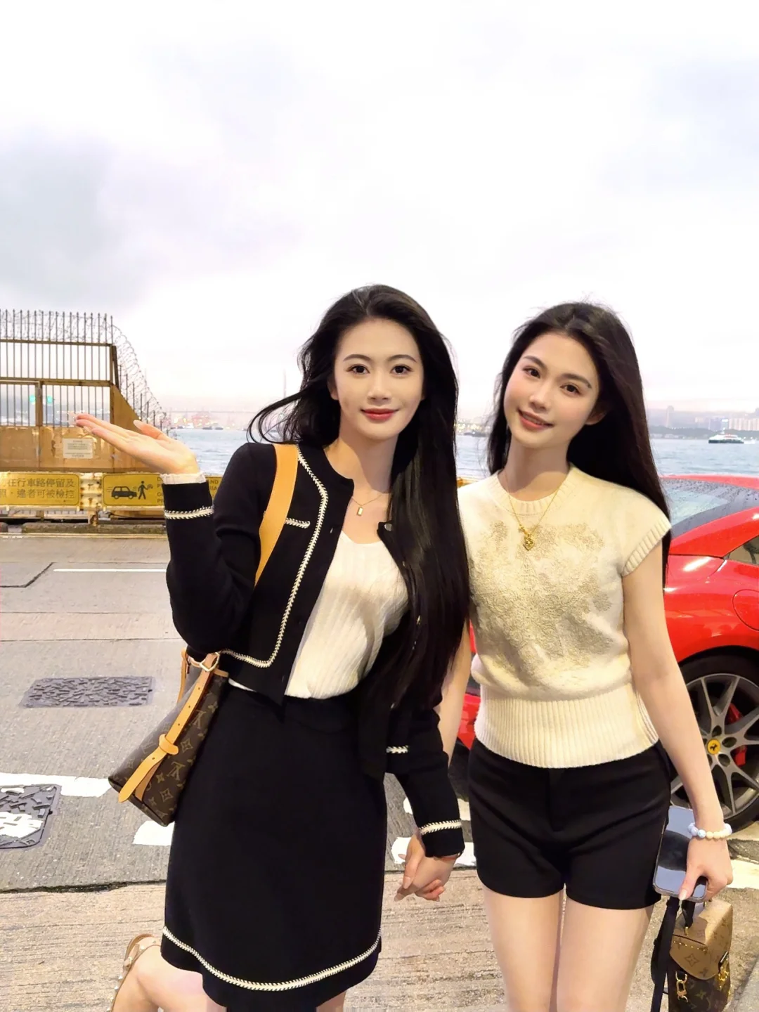 在香港拍出了人生照片