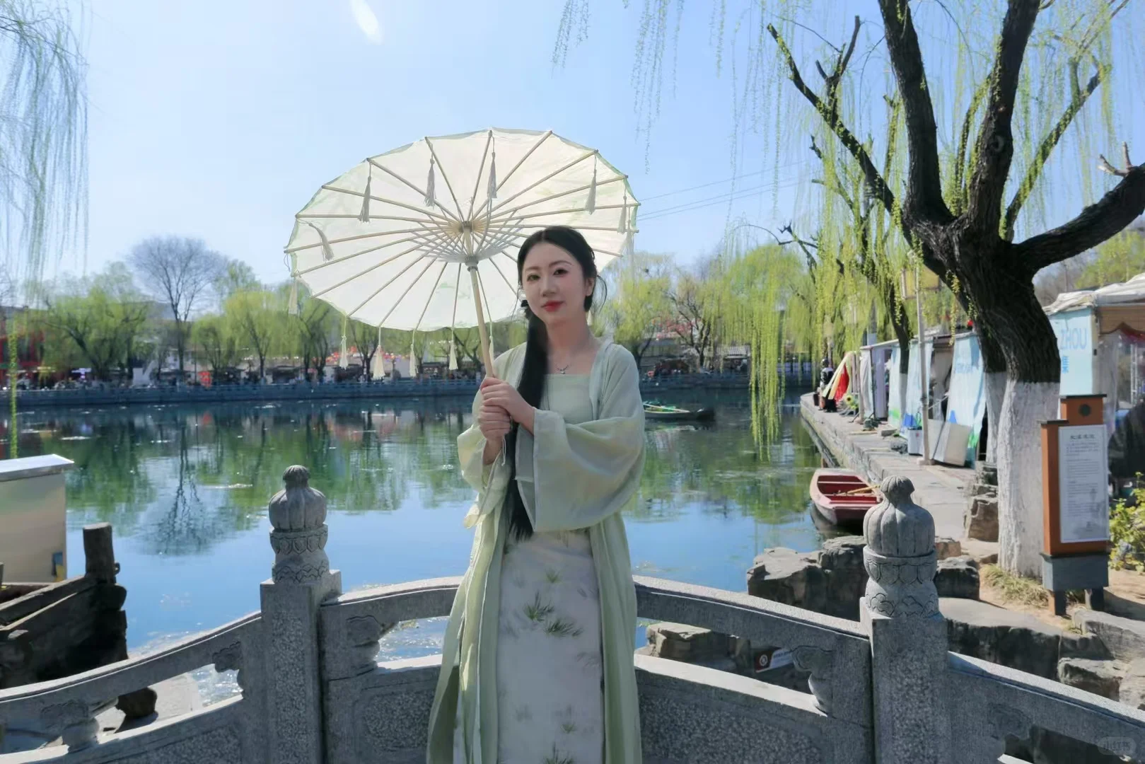 大明湖约拍