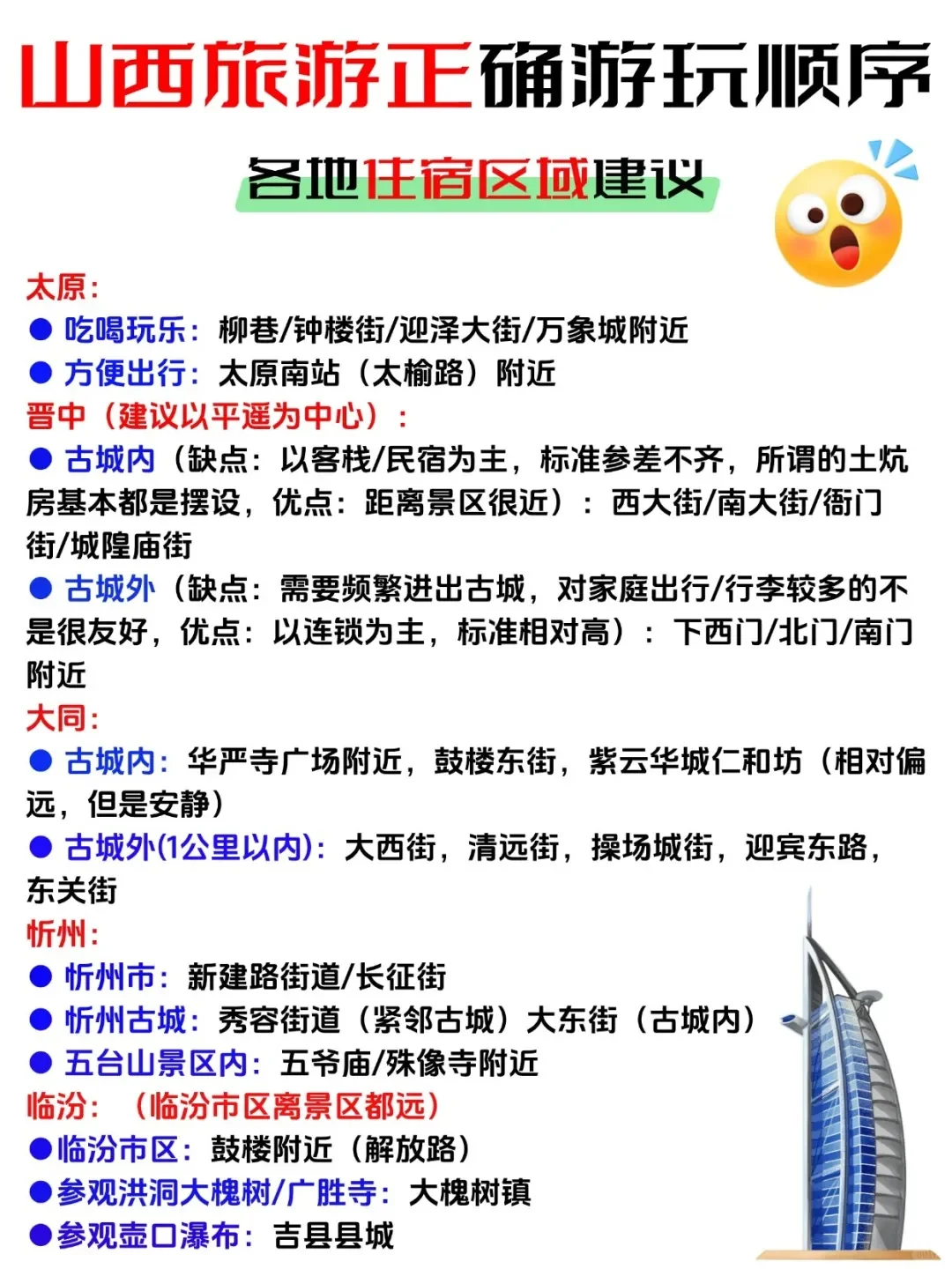 3-4月来山西的姐妹必看！保姆级路线攻略