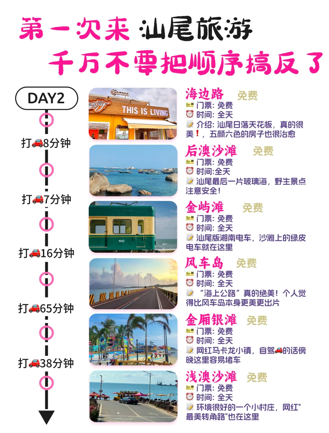 听劝，汕尾会惩罚每一个不做攻略的人❗