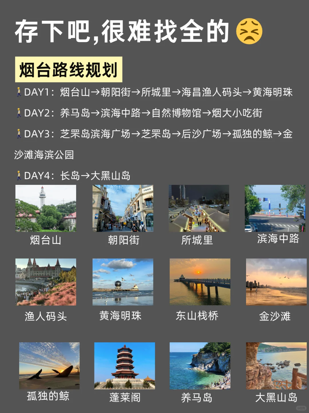 写给2-4🈷️去烟台的姐妹们，快进来听劝！！
