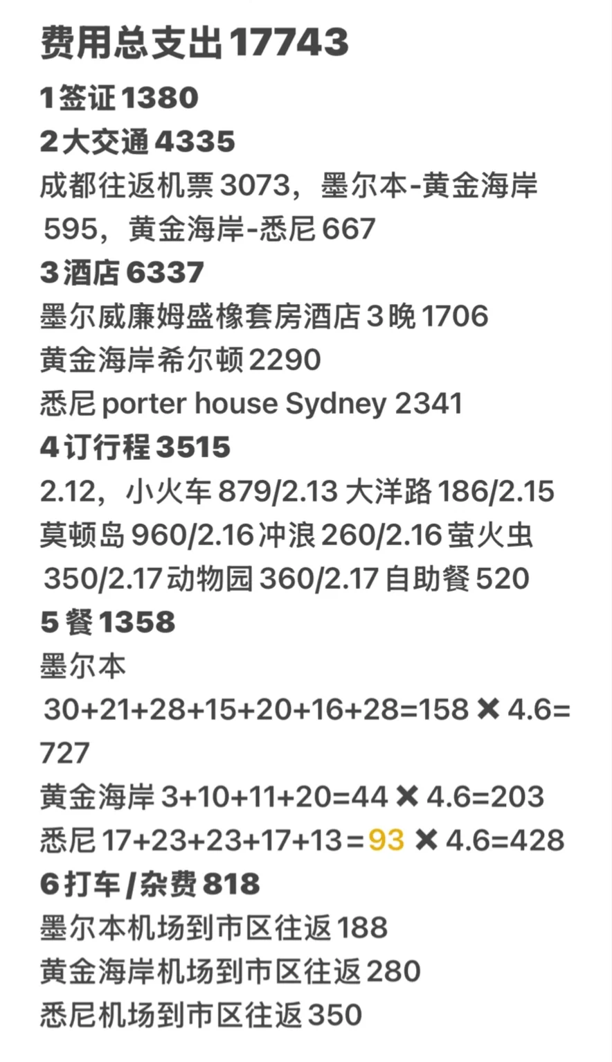 一个人澳洲玩12天1W➕，自由行，不拼房玩挺好