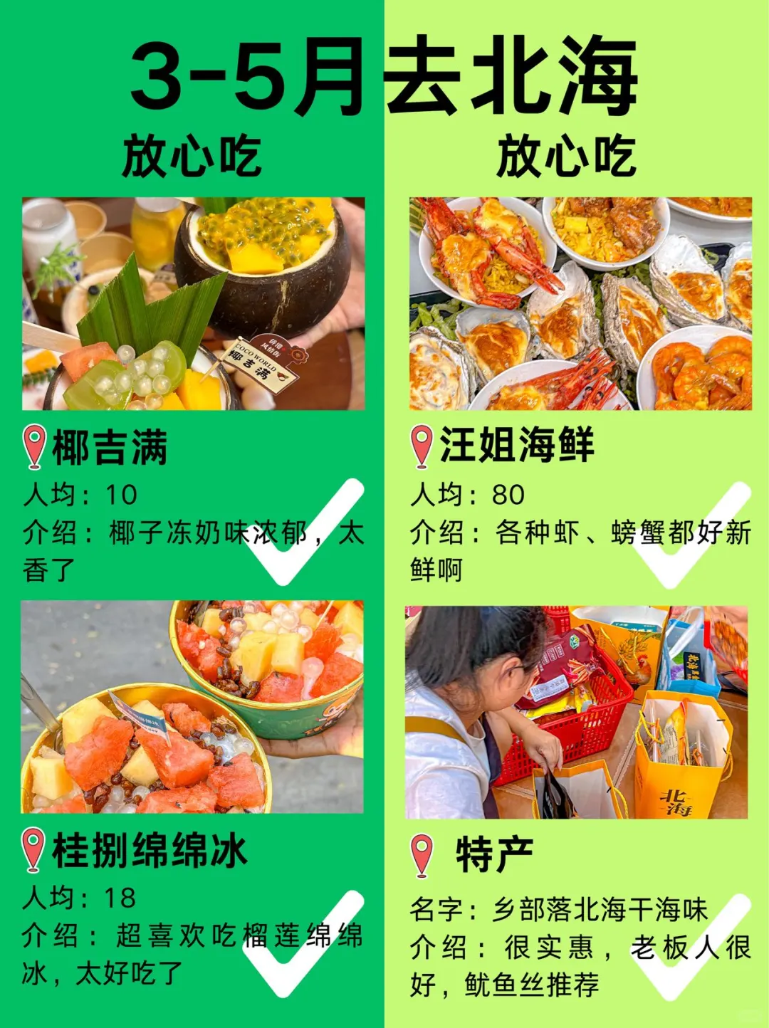 3-5月北海最新攻略！建议去🆚不建议去‼