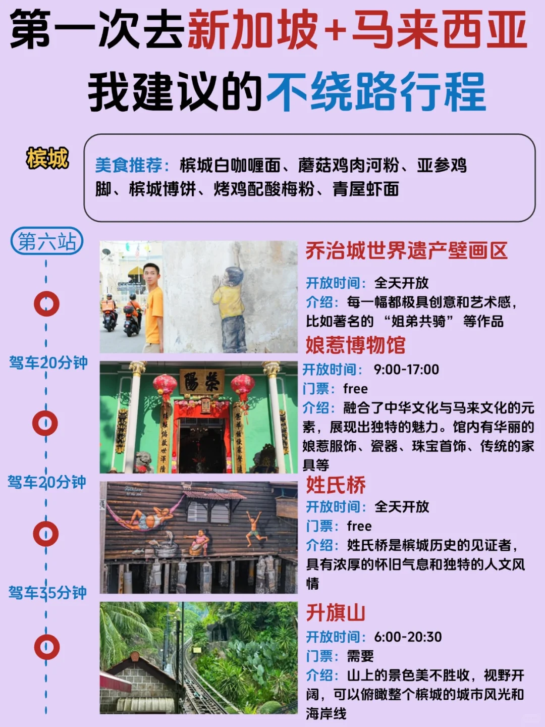 八探新马，超实用新马全境旅游路线