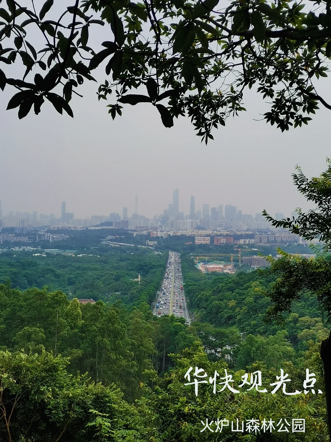 爱上爬山😂——火炉山森林公园