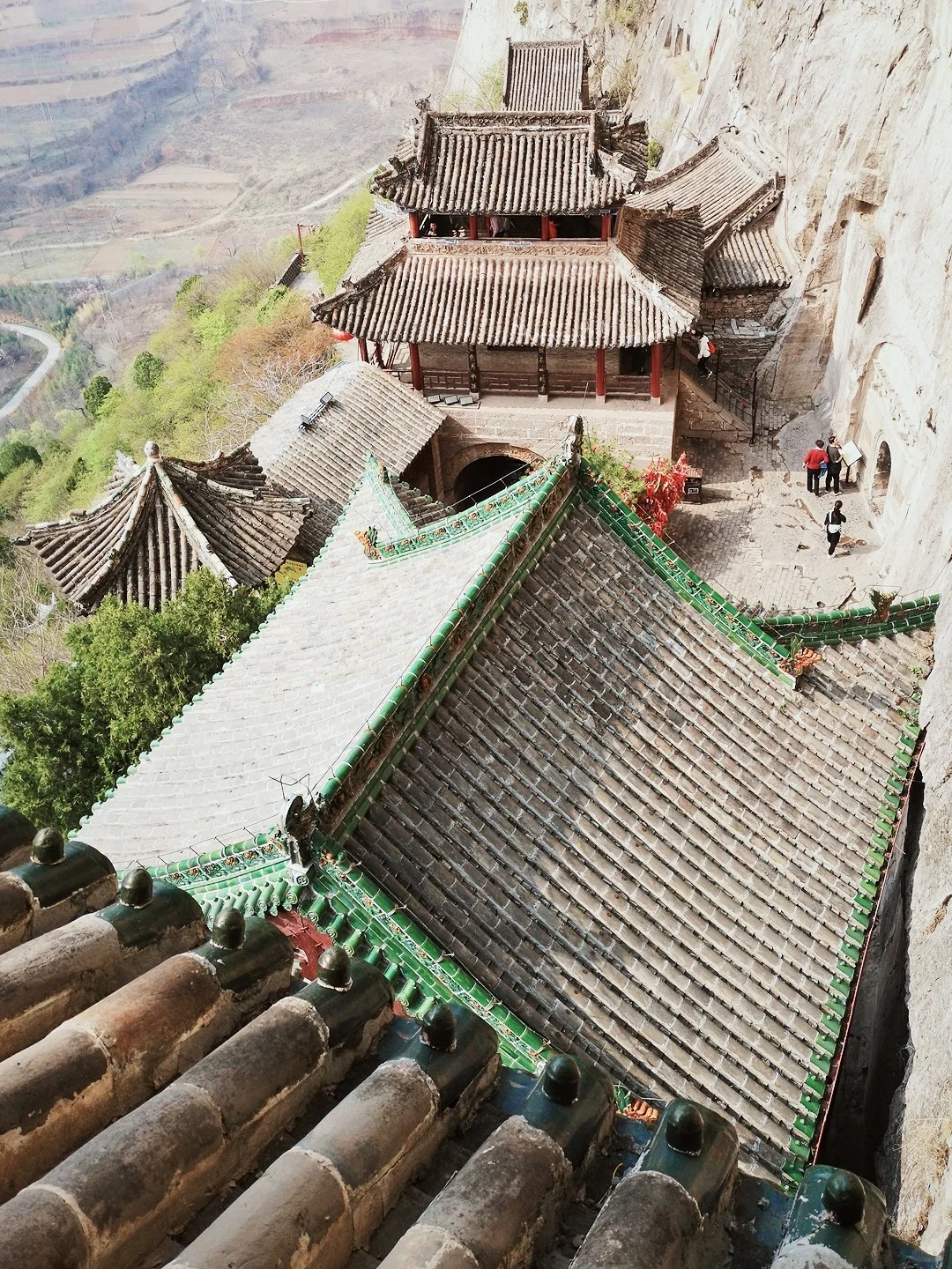 【娲皇宫】九链悬空，超越悬空寺的建筑奇迹