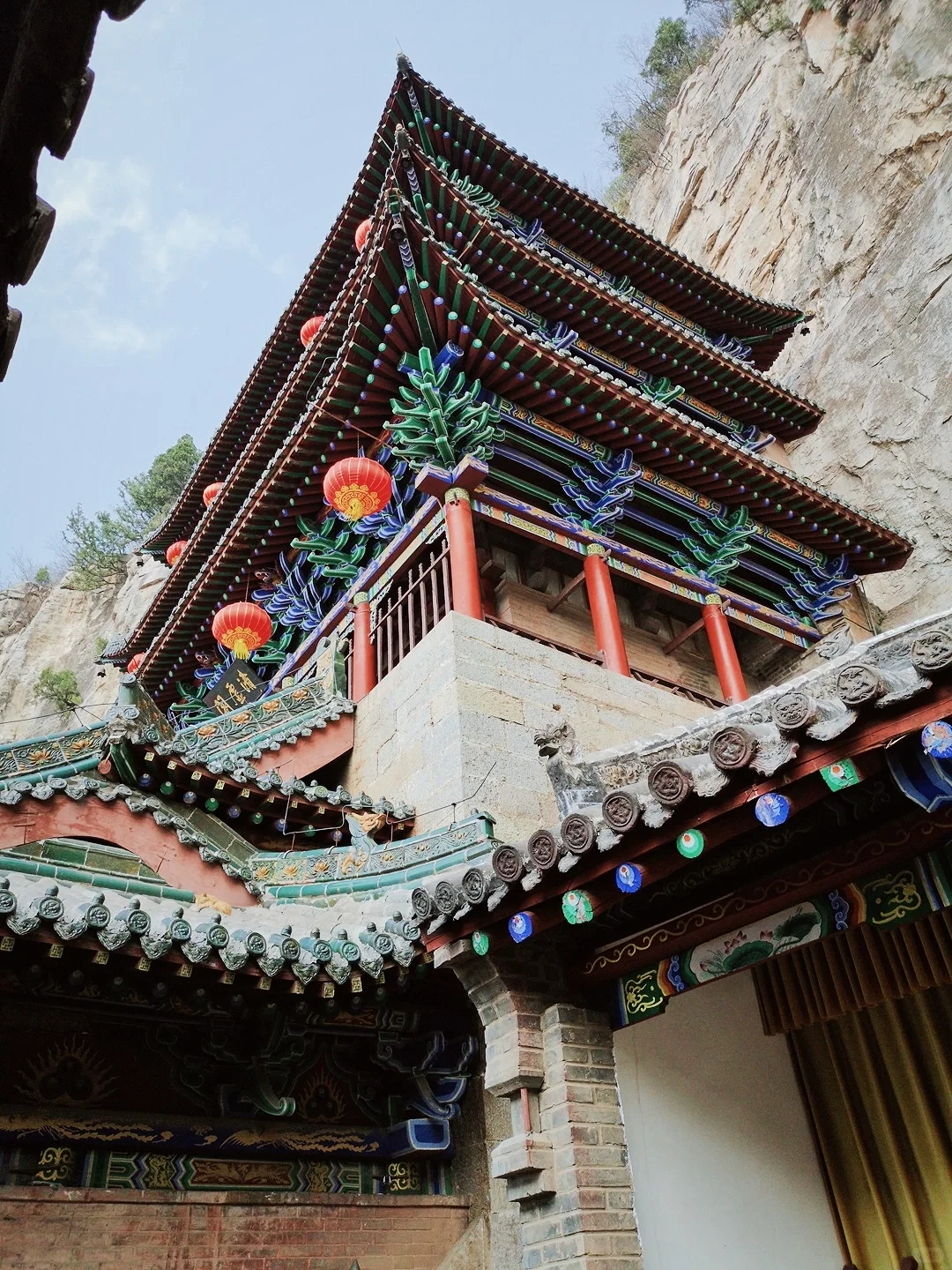 【娲皇宫】九链悬空，超越悬空寺的建筑奇迹