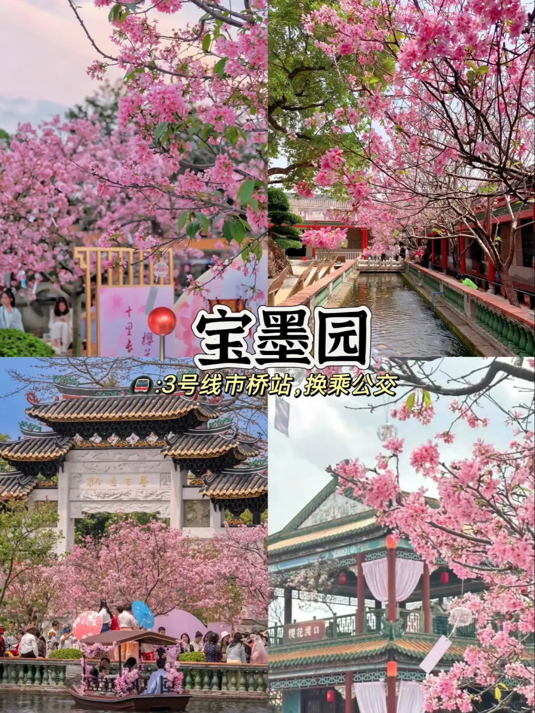 广州3-4月的赏花攻略🌺现代版莫奈花园