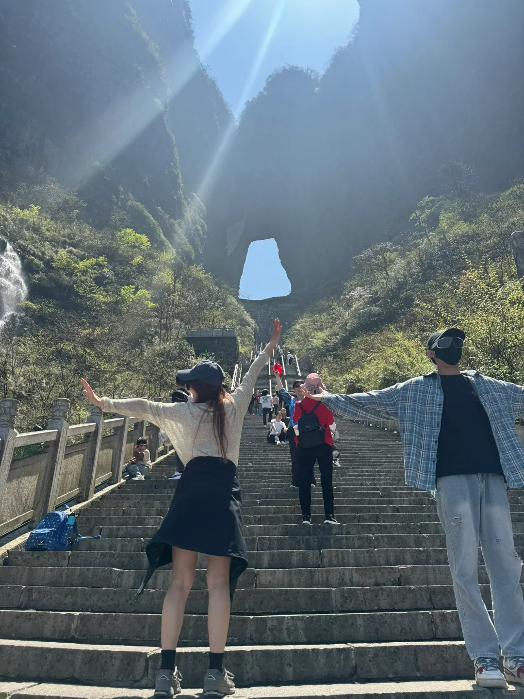 必须爬天门山⛰️