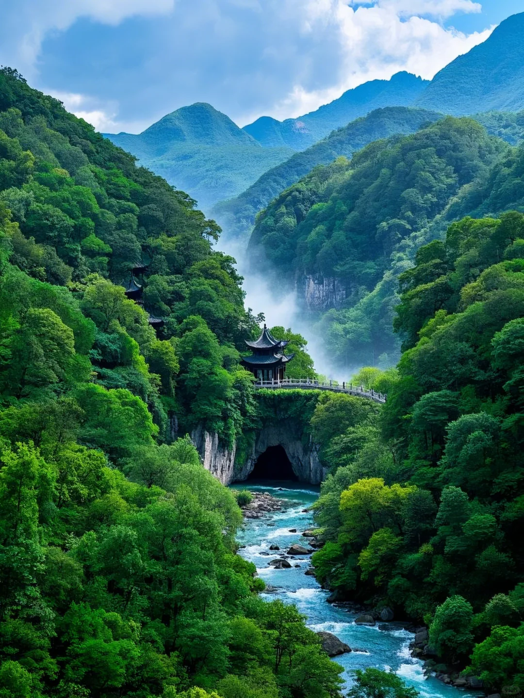 人间绝美，如入仙境。