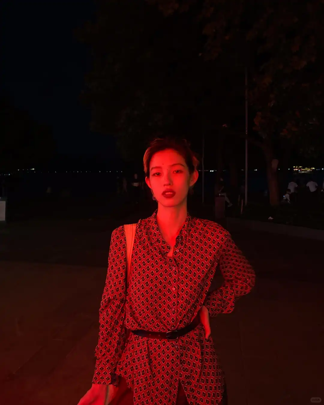 红色的我