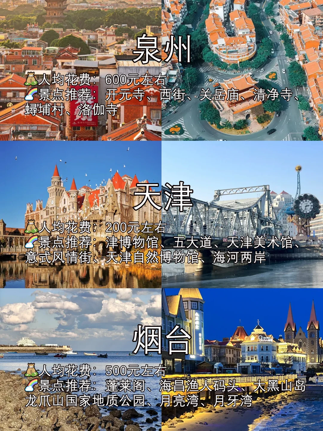 清明避开人流‼️六个小众城市推荐