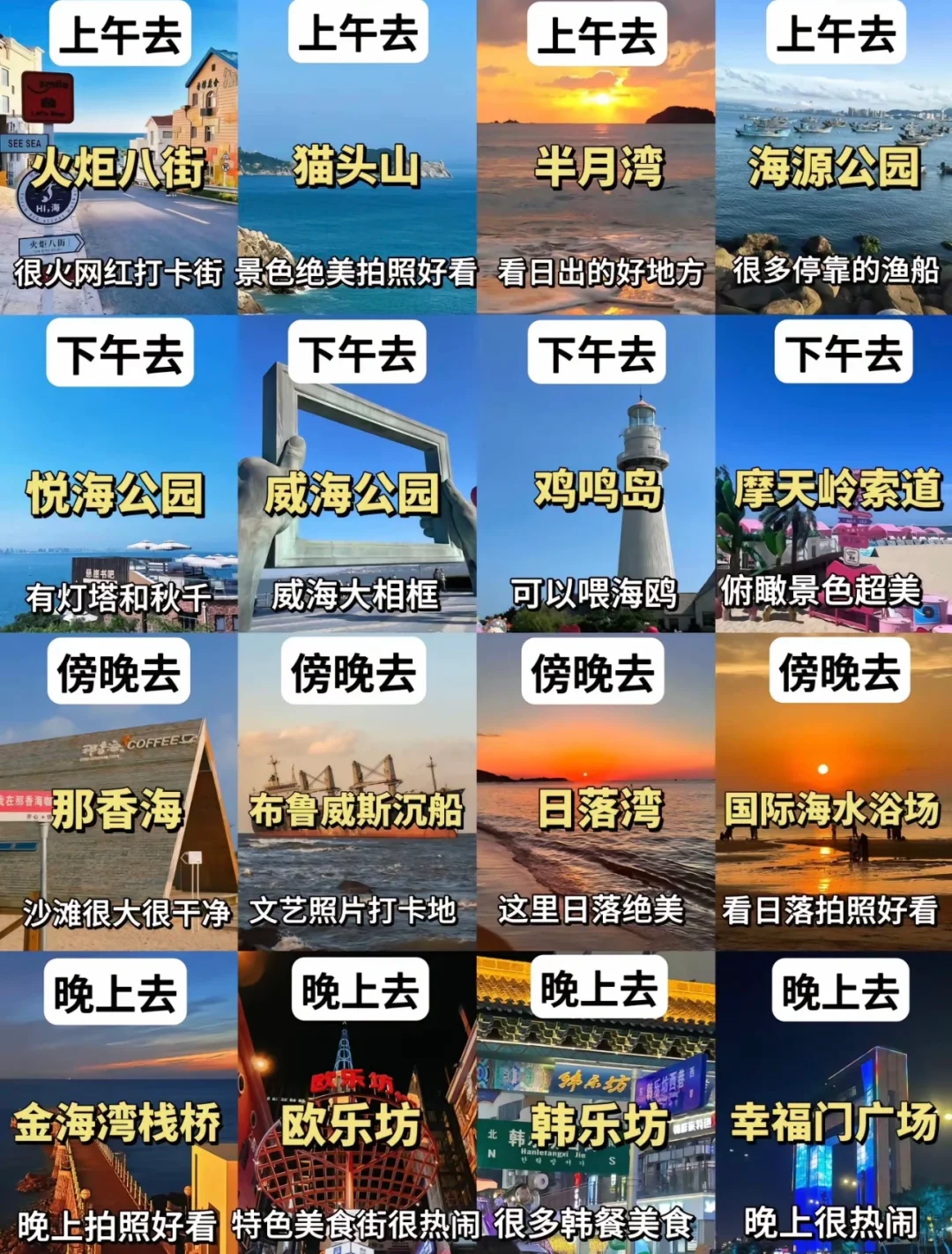 别再瞎找了！史上最靠谱威海旅游攻略📖