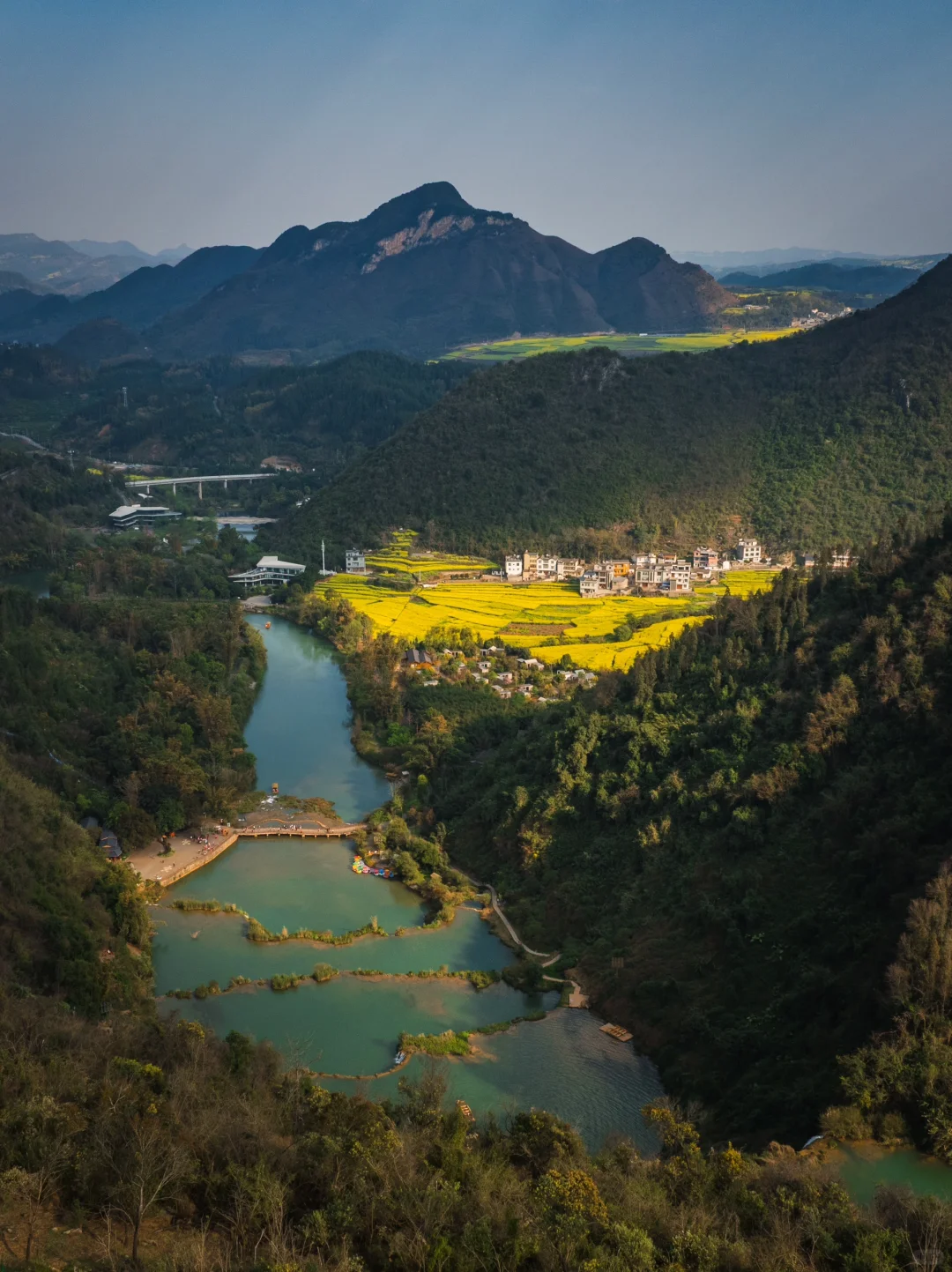 🌼云南罗平的三月，如同闯入画中