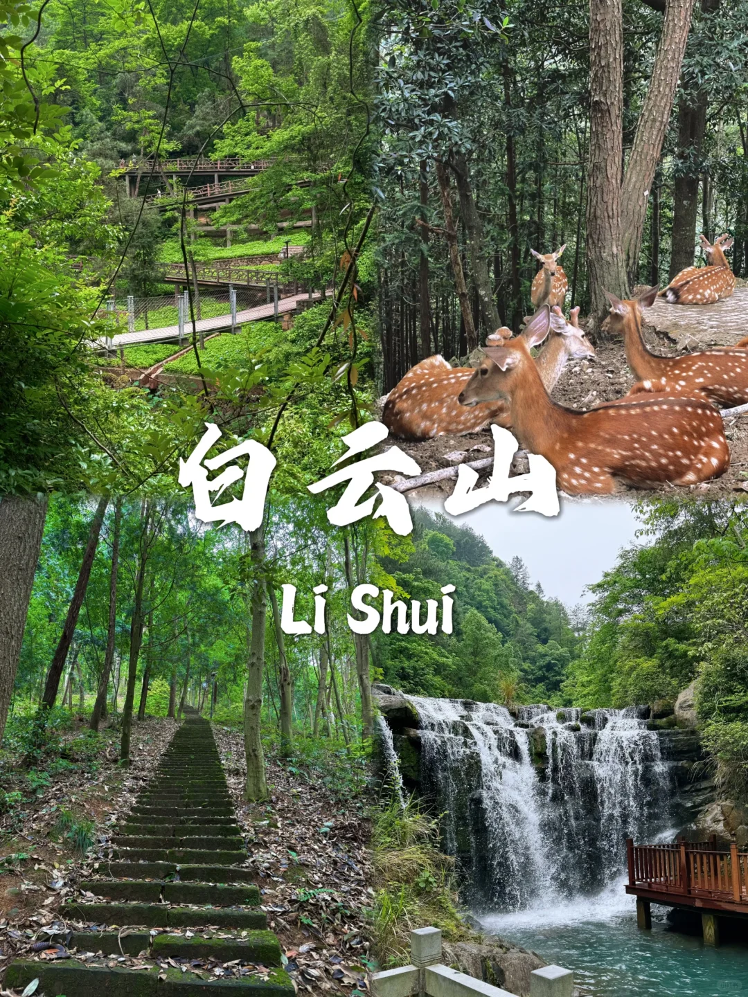 丽水必去九个景点！！