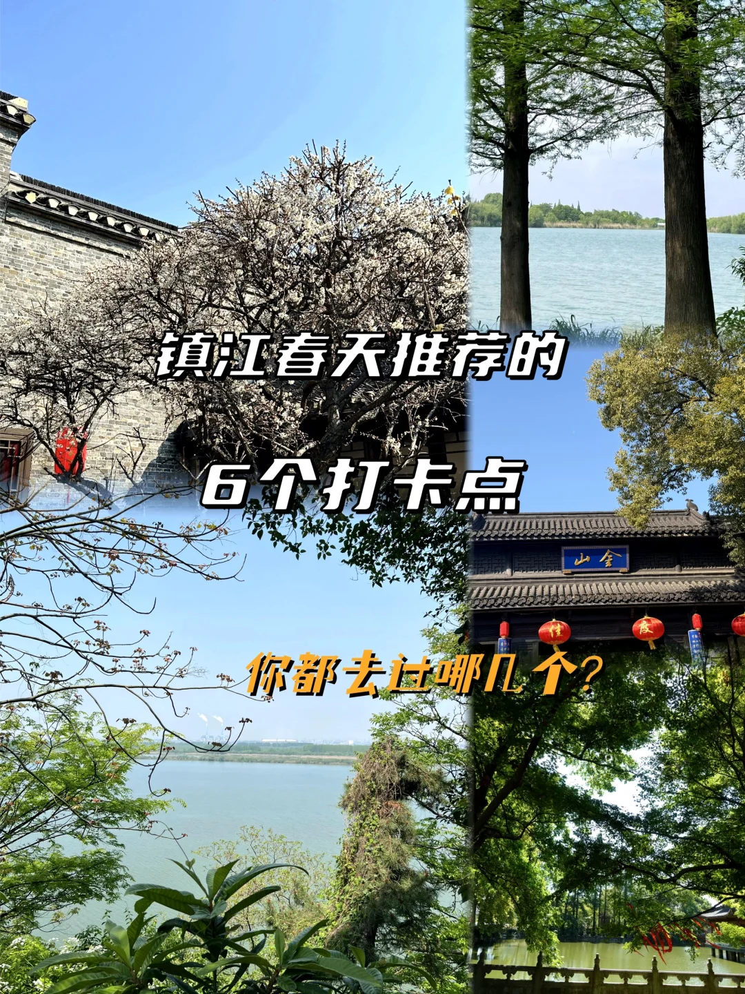 镇江春天6大宝藏打卡点，解锁春天的色彩