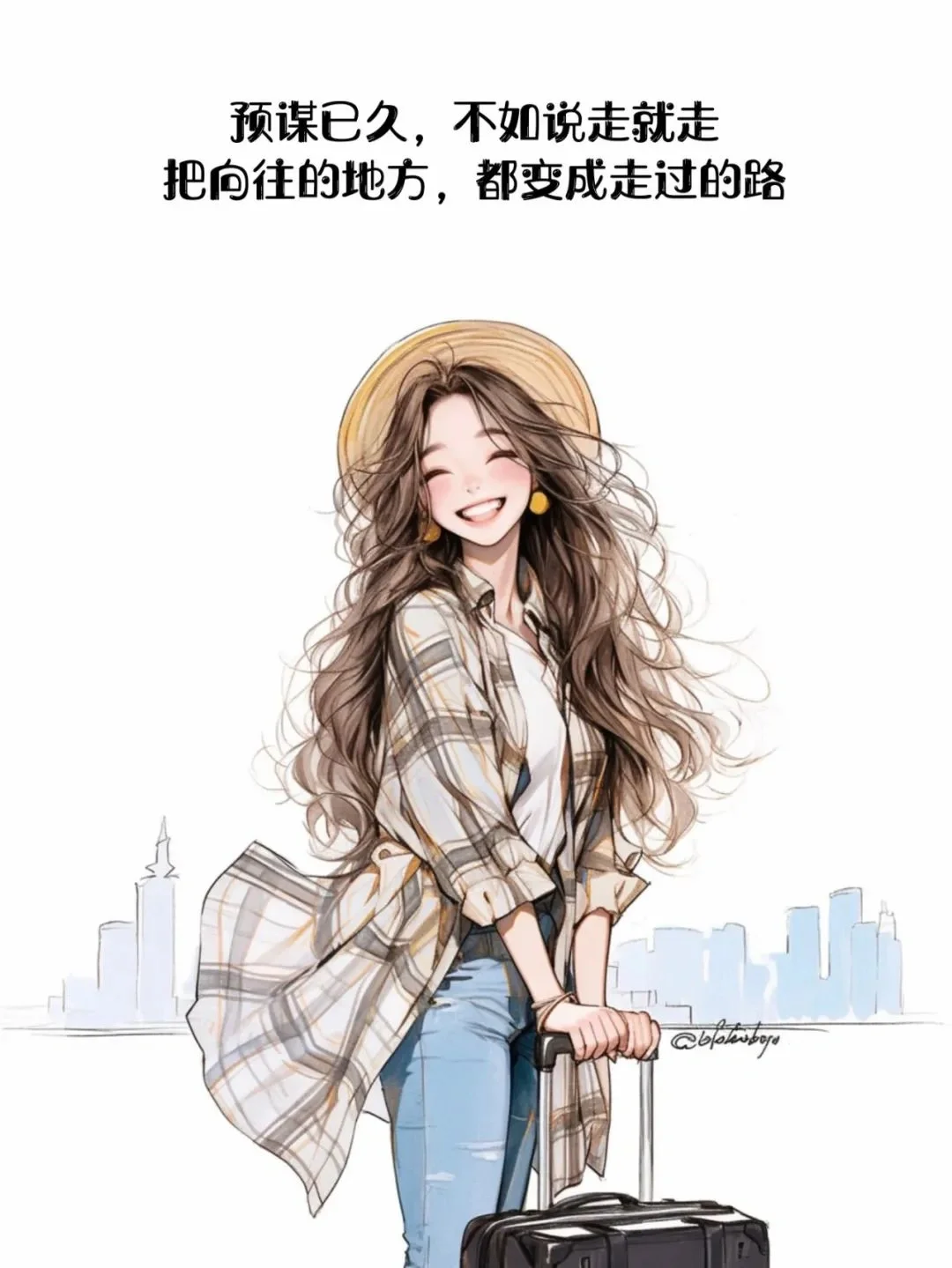 旅行中只用半句话，就能刷爆朋友圈