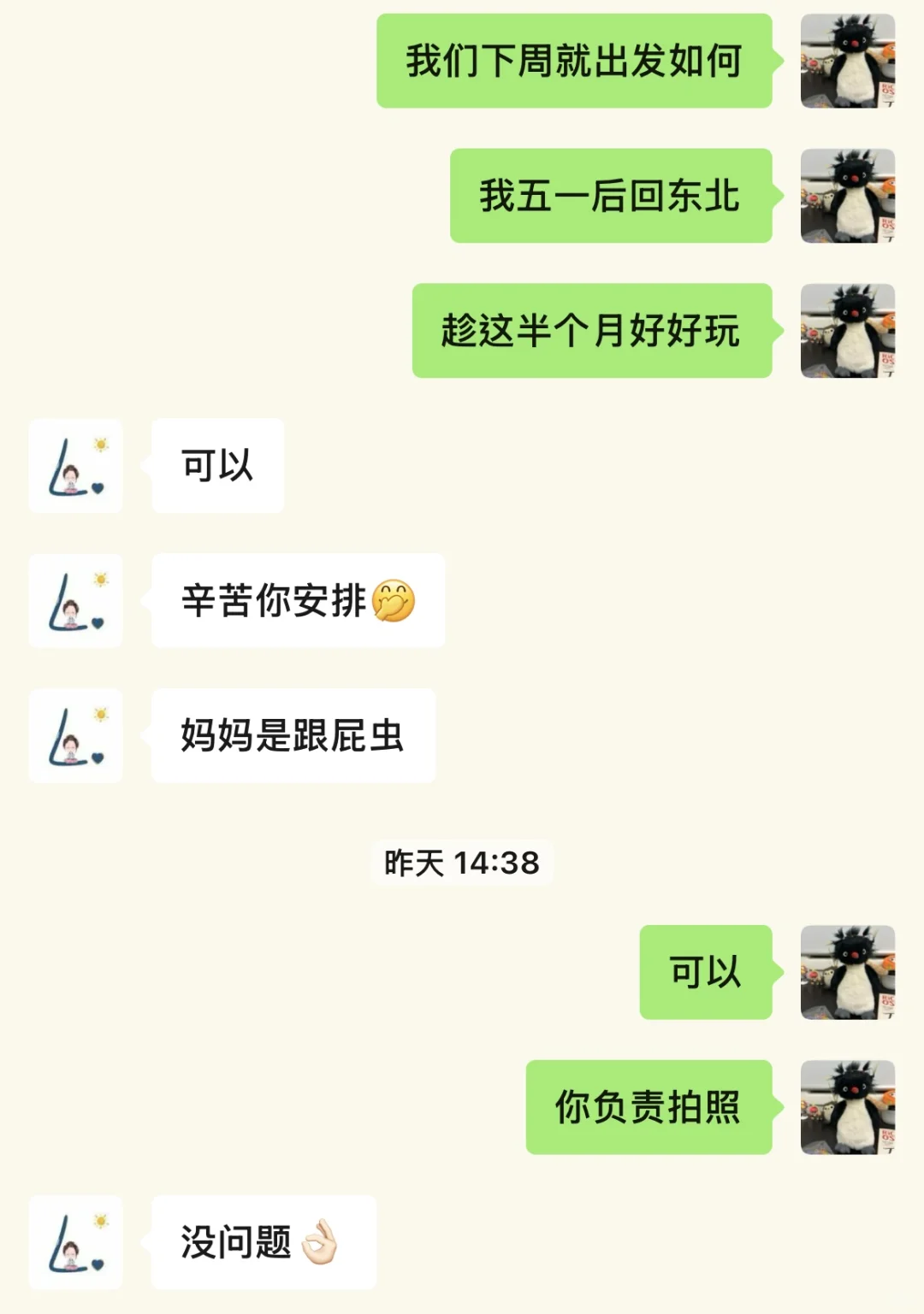 十分钟决定带妈妈去旅游