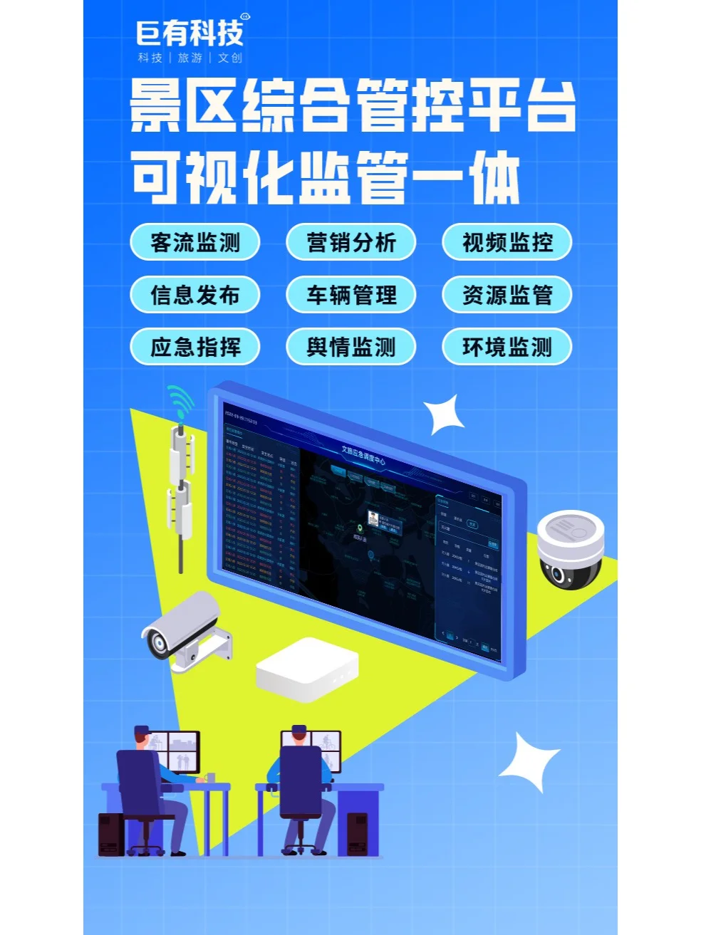 景区综合管控平台上线！它到底隐藏哪些功能