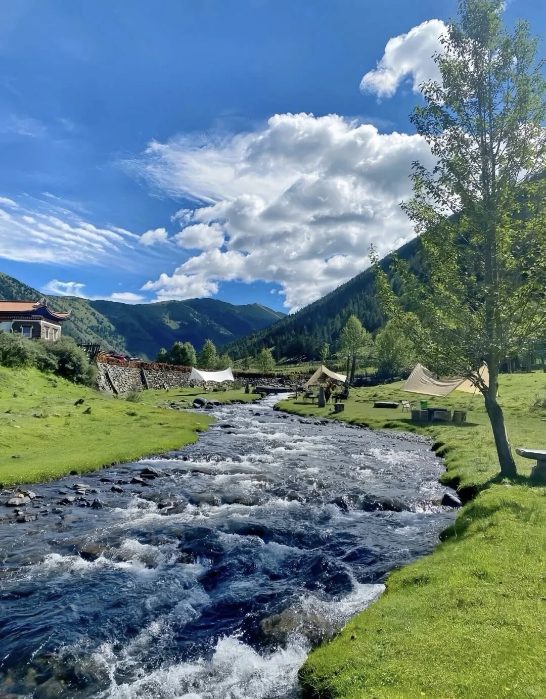 不是瑞士！这是川西地区🏔️