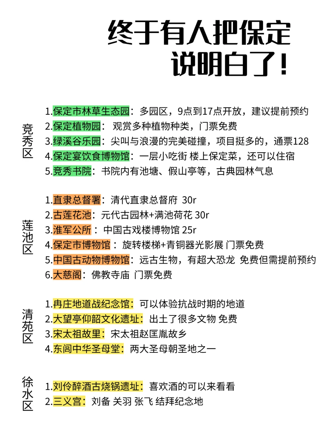 终于有人把保定说明白了！