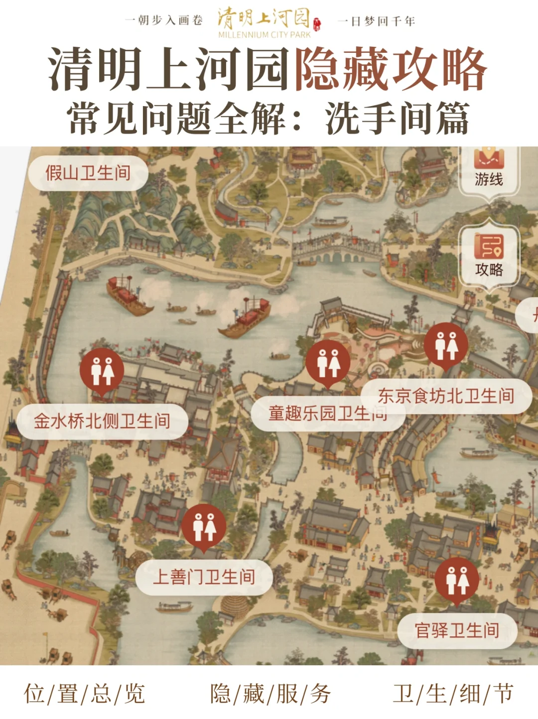 清明上河园常见问题全解：洗手间篇