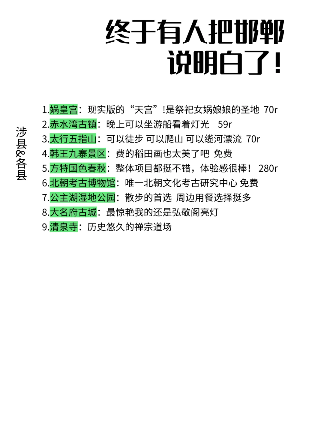 终于有人把邯郸说明白了！