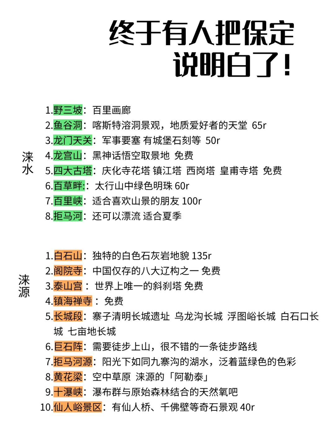 终于有人把保定说明白了！