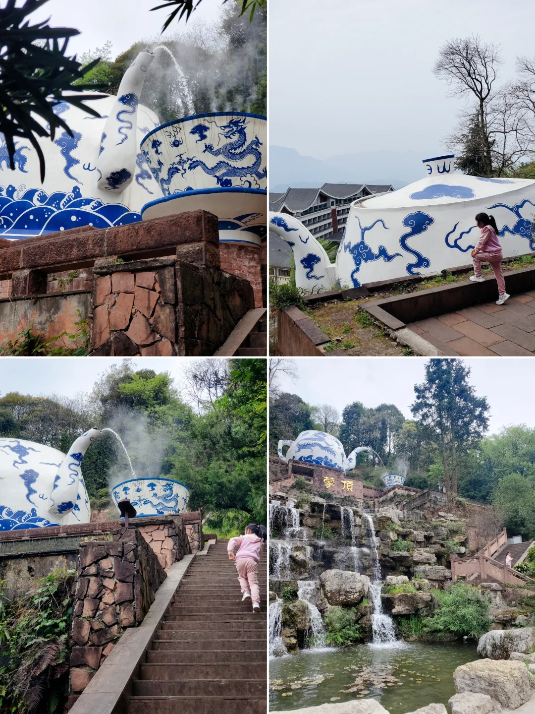 刚回来❗蒙顶山采茶徒步，亲子奖牌拿下‼️
