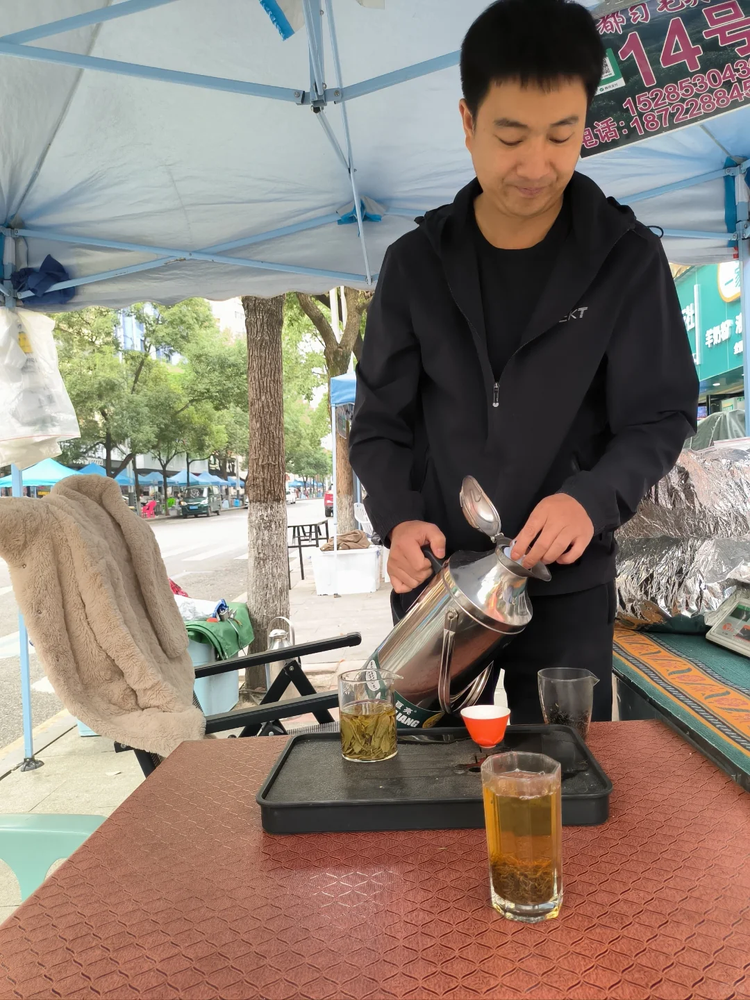 在都匀喝茶