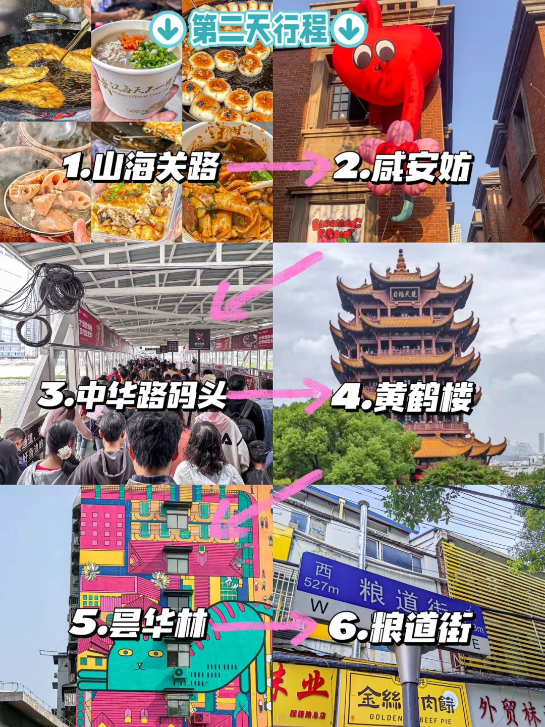 （第一次）去武汉旅游攻略！3天2晚省钱💰版！！