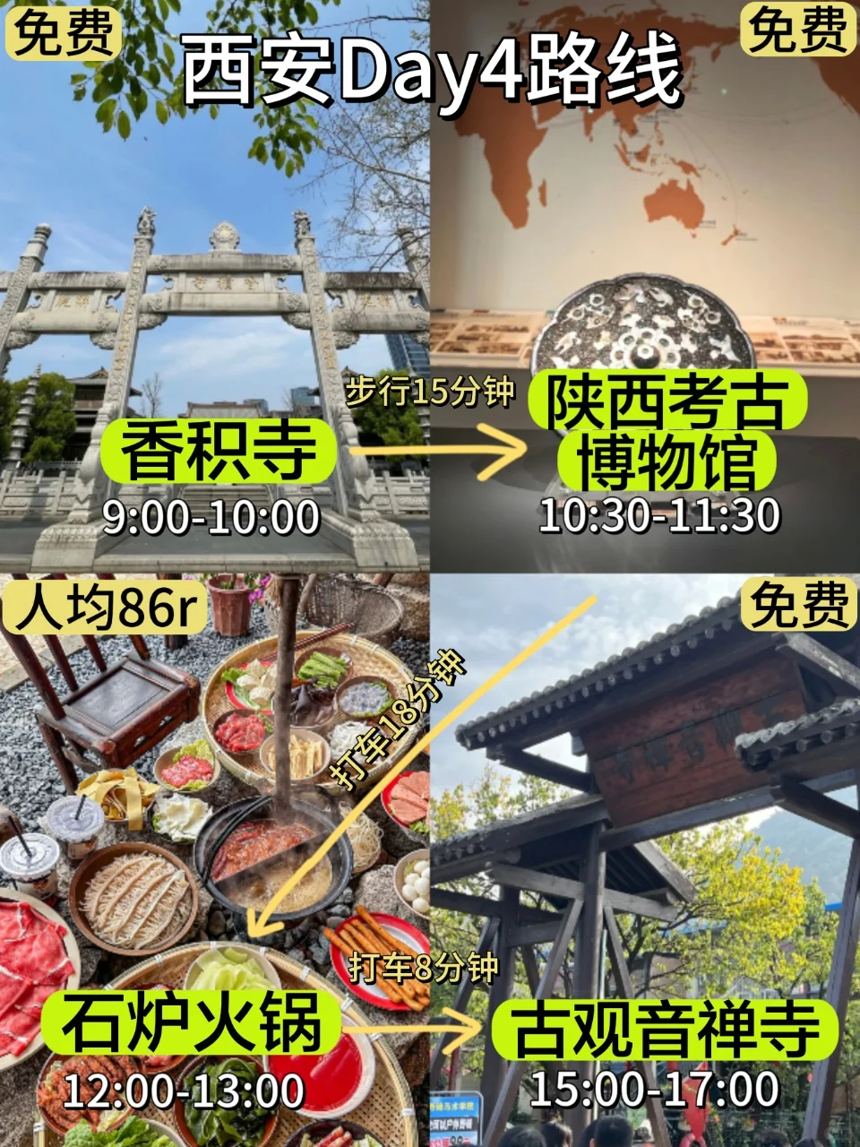 👂真心提醒4-5月准备去西安的姐妹👭