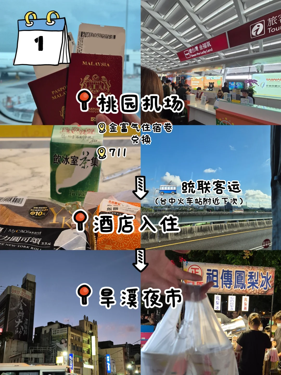 小资女 台湾旅游攻略 7天6夜 RM1900✈️