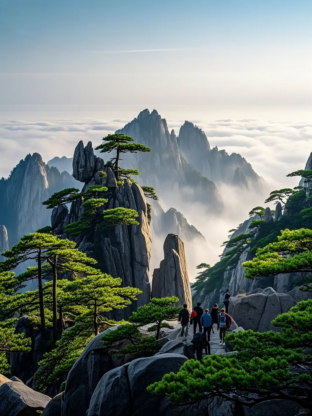 徽派与黄山的绝配～