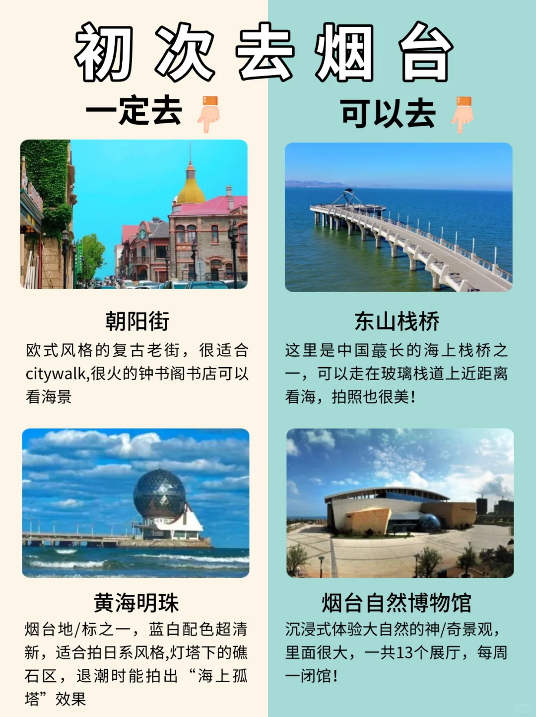 去烟台前，刷点不一样的旅游攻略吧......