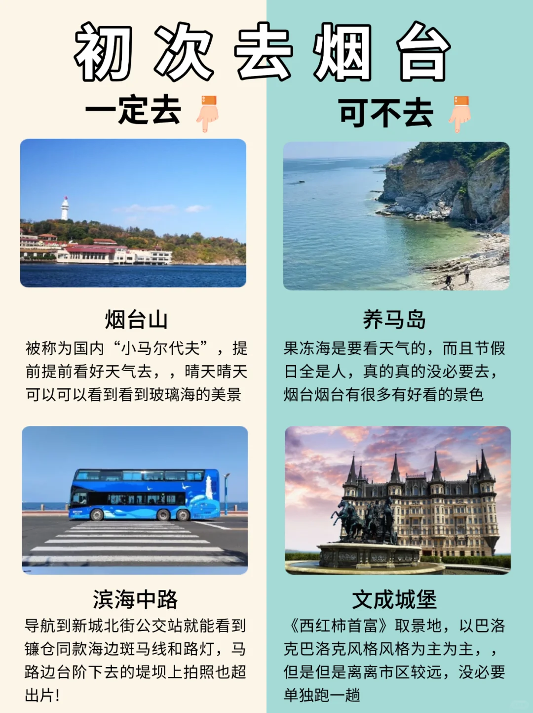 去烟台前，刷点不一样的旅游攻略吧......