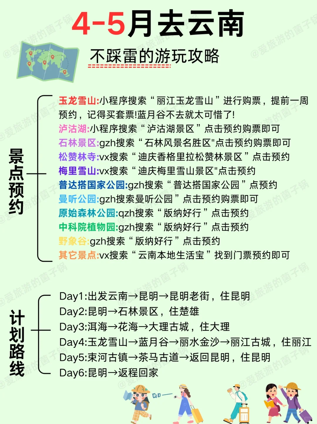 4-5月去云南旅游✅高效不绕路攻略