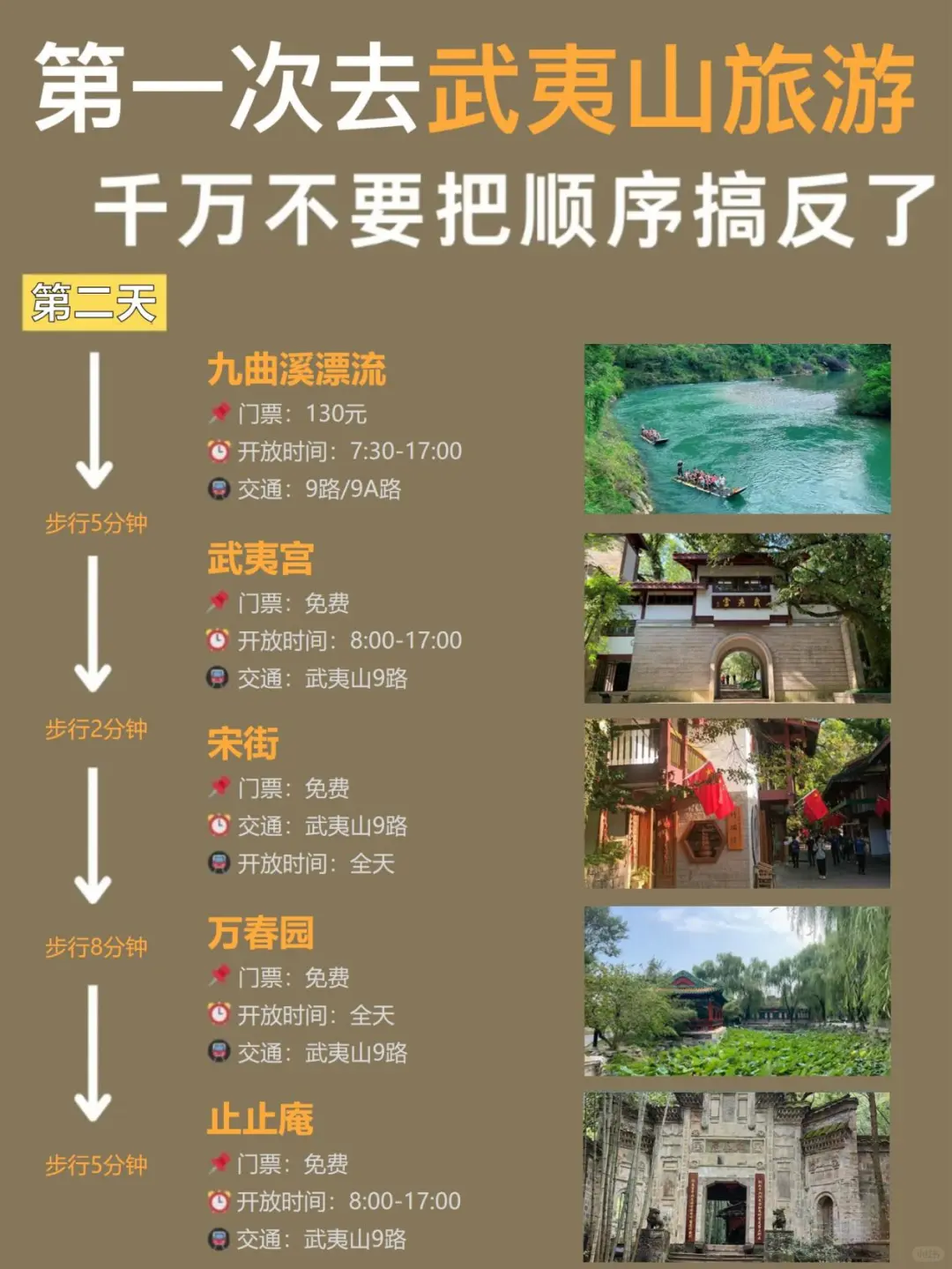 武夷山懒人版旅游攻略！主打一个省力不绕路