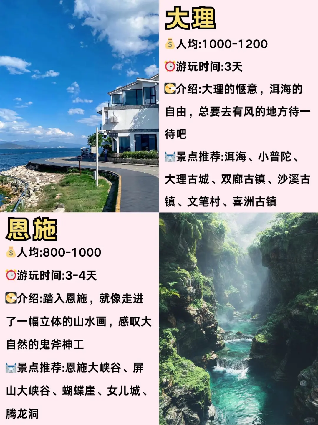 闺蜜出行 情侣旅游推荐的城市