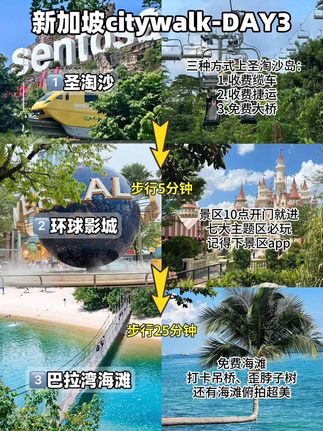 🇸🇬 新加坡3天旅游攻略！丝滑路线超简单！