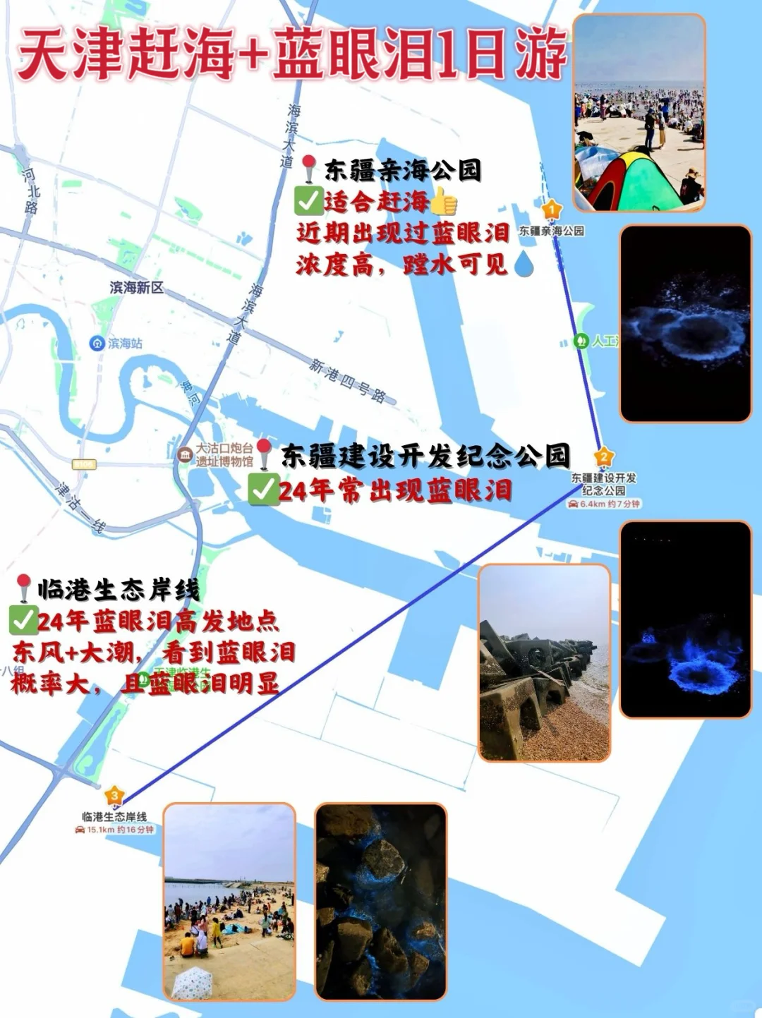 天津清明旅游攻略！景点+路线+美食街+夜市‼️