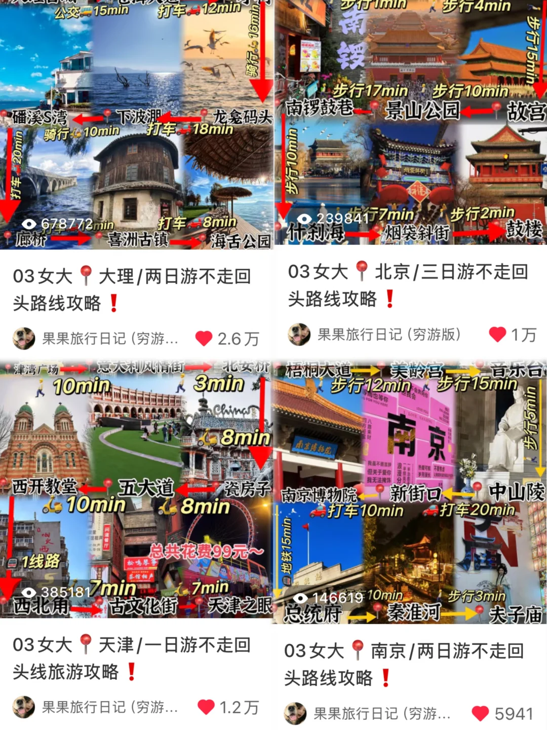 因为一个人穷游80城不到一年收获了1.7w‼️