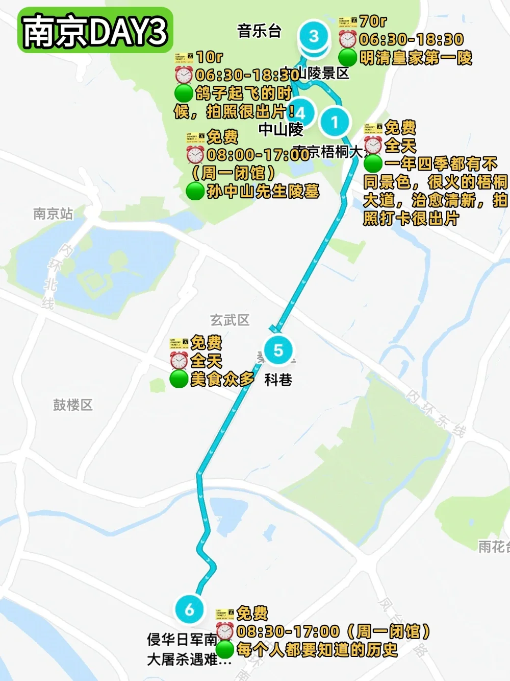 J人好恐怖…被闺蜜做的南京攻略震撼