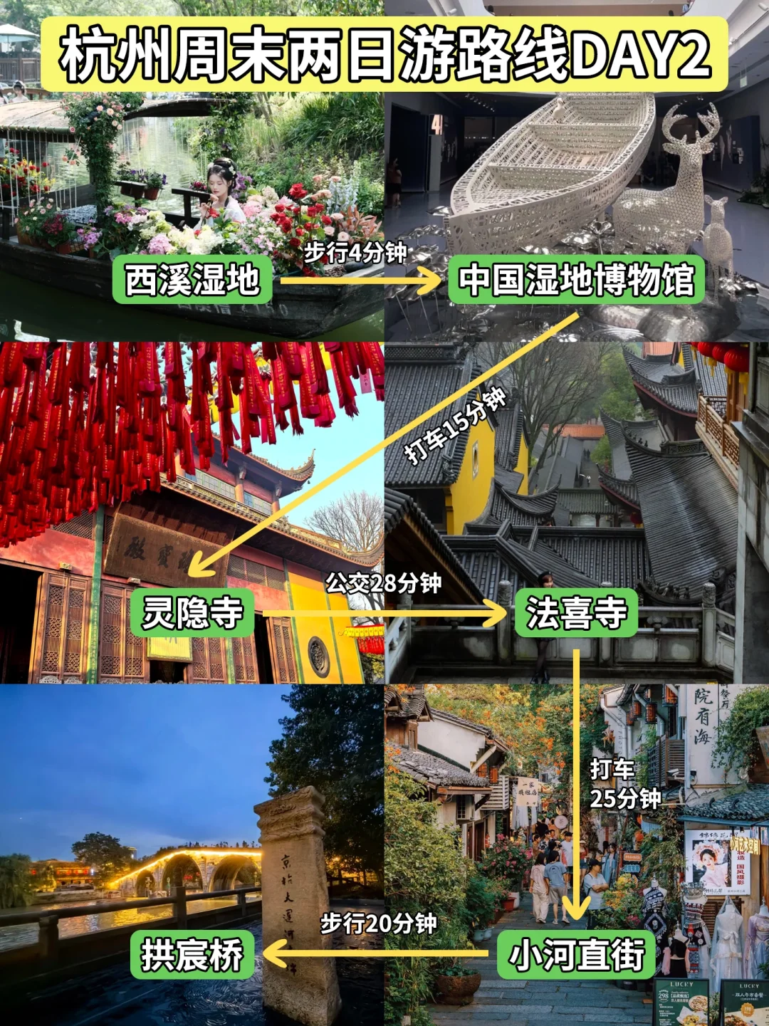 两天时间来杭州旅游这样玩就行了，附攻略！