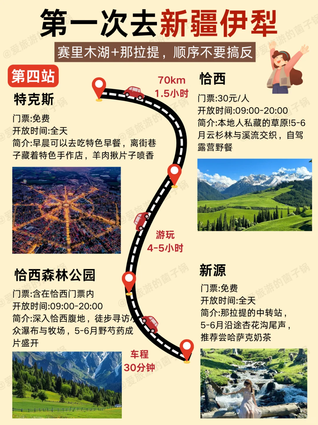 4-6月去新疆旅游✅就走伊犁➕赛里木湖