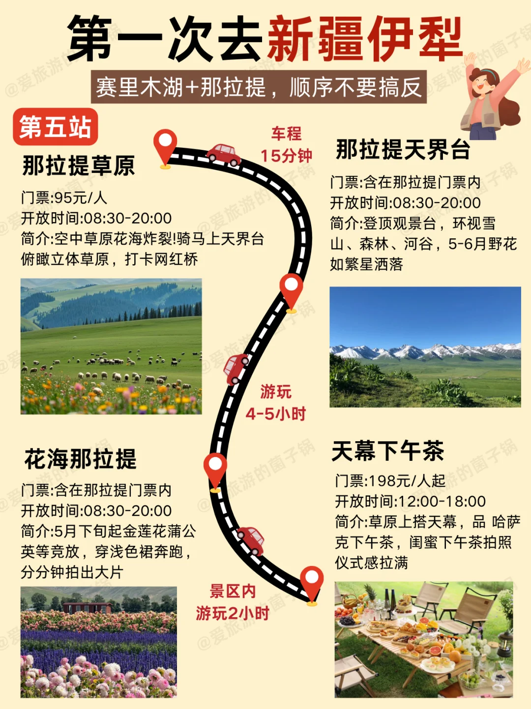 4-6月去新疆旅游✅就走伊犁➕赛里木湖