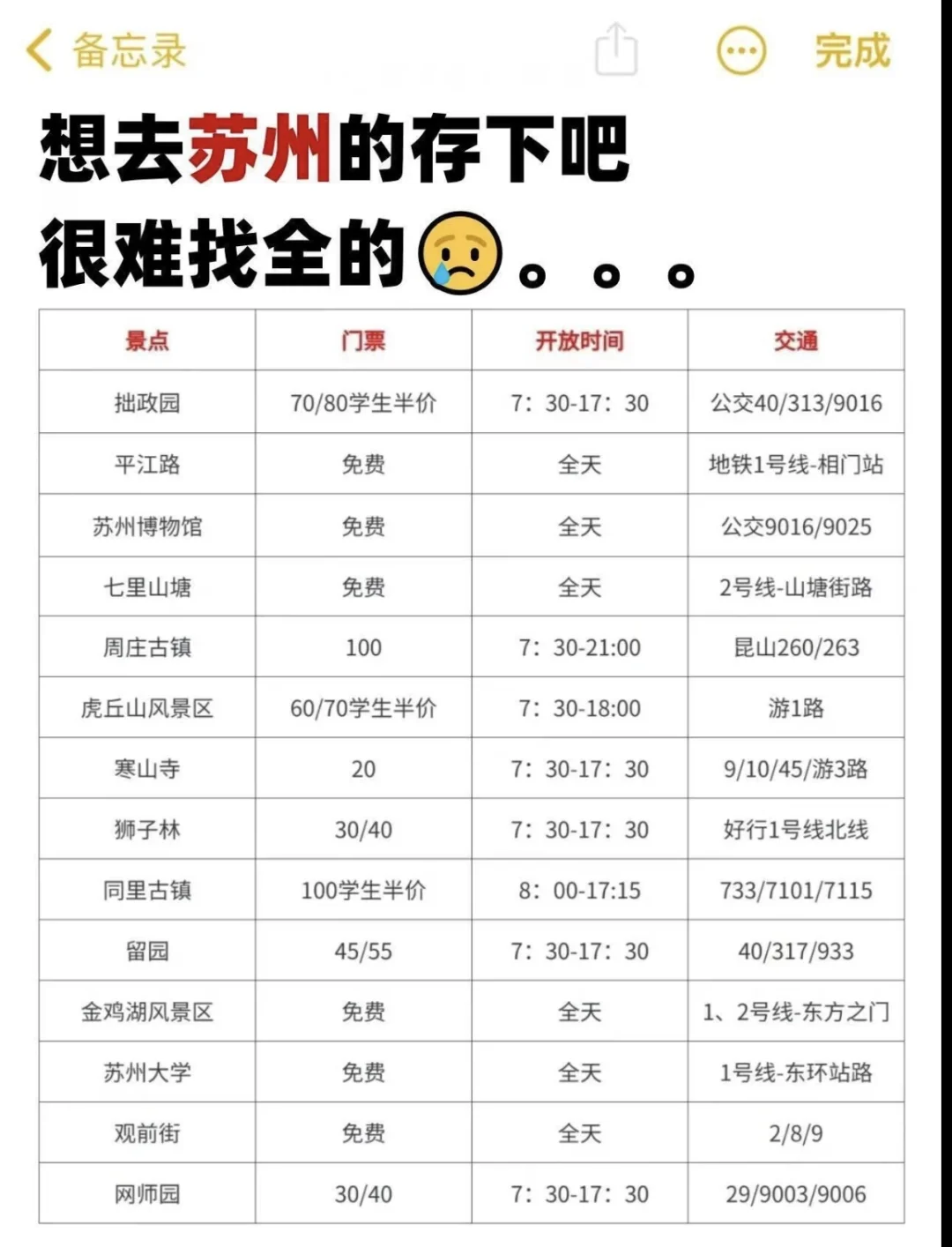 苏州会惩罚每一个不提前预约的人！！！😭