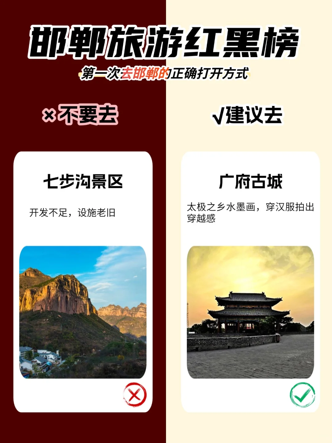 邯郸新手村通关指南｜第一次去邯郸该怎么玩