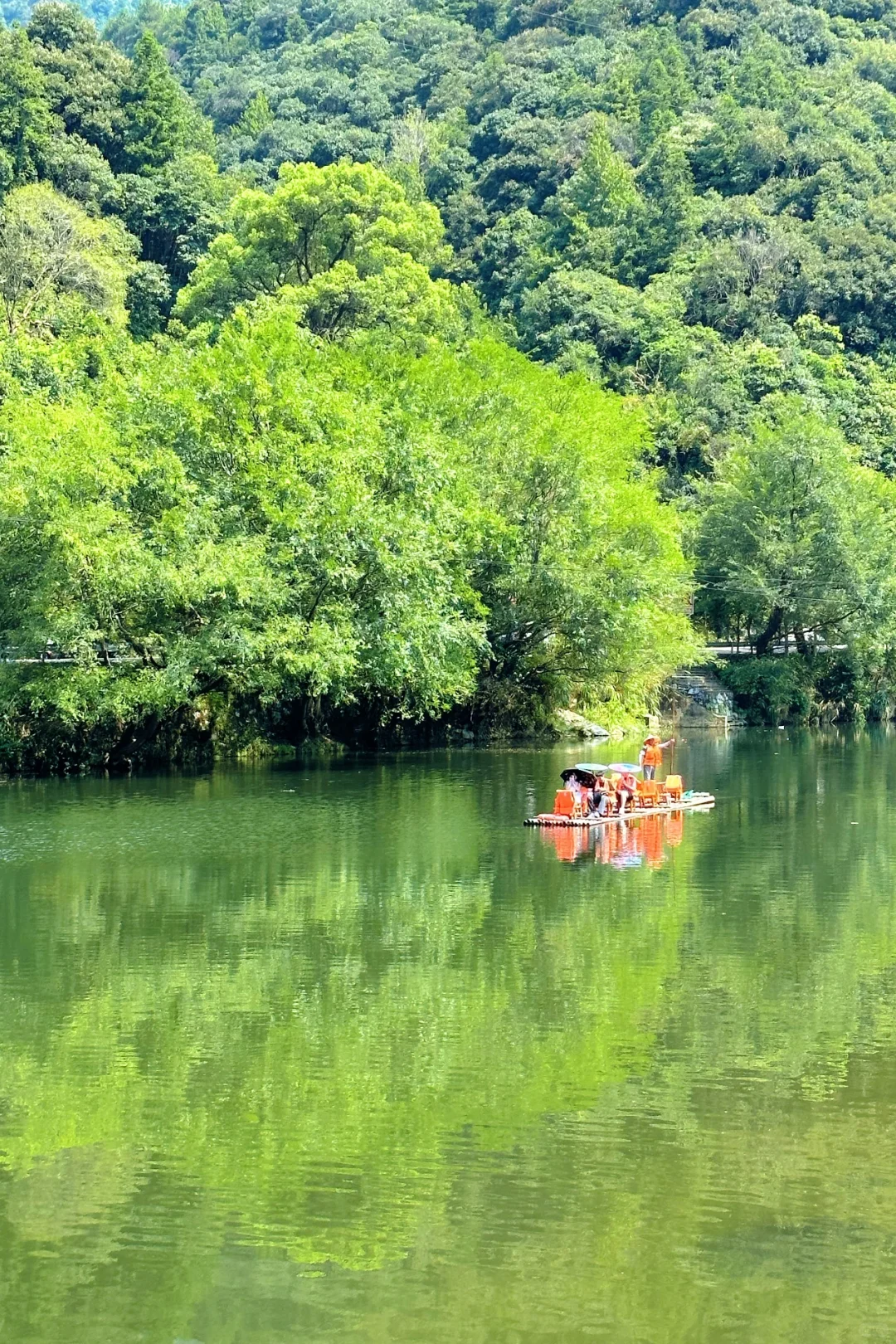上坦村｜小众千年古村落体验竹筏漂流