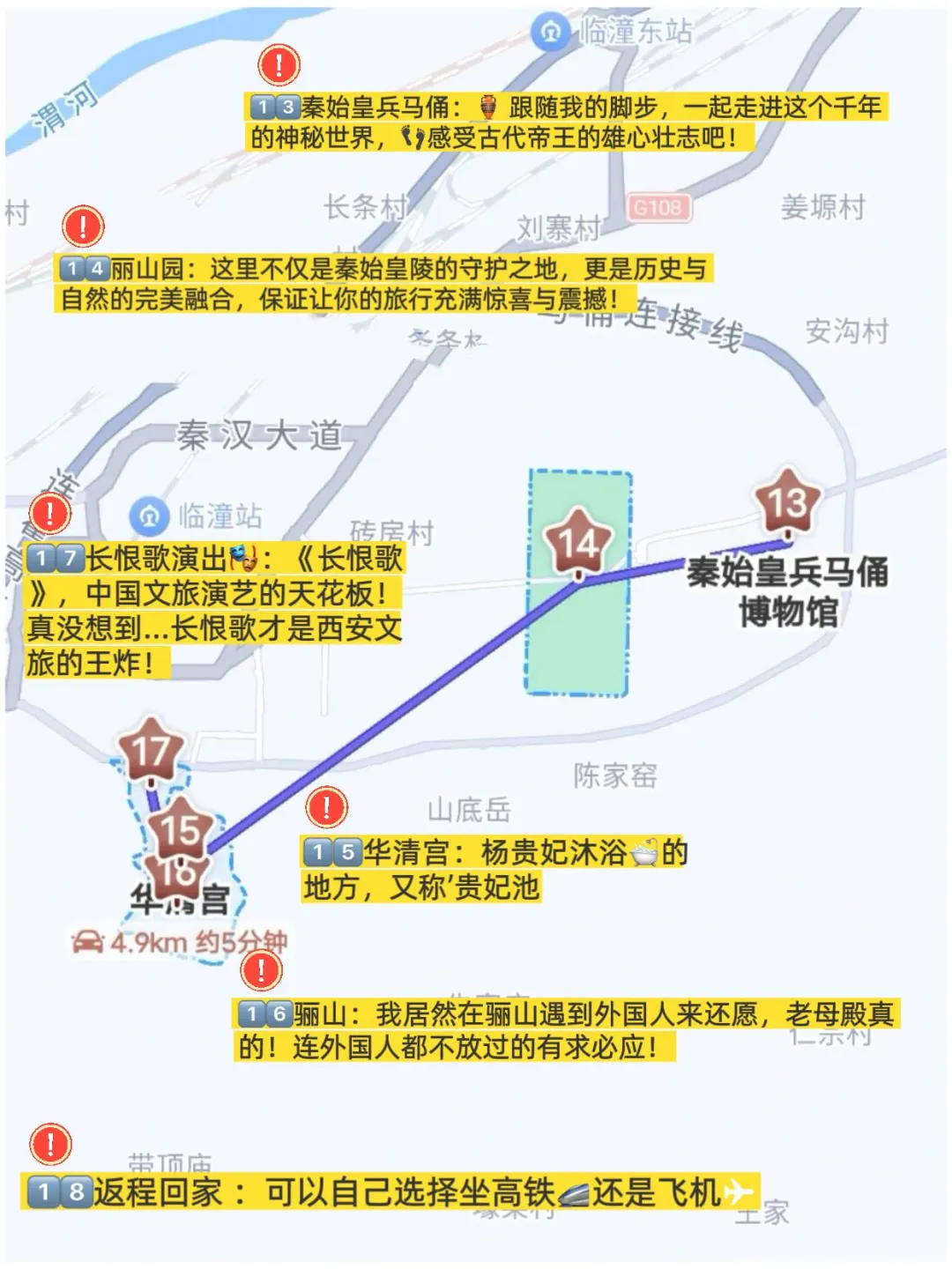 西安三天二晚超详细旅游攻略 不绕路版